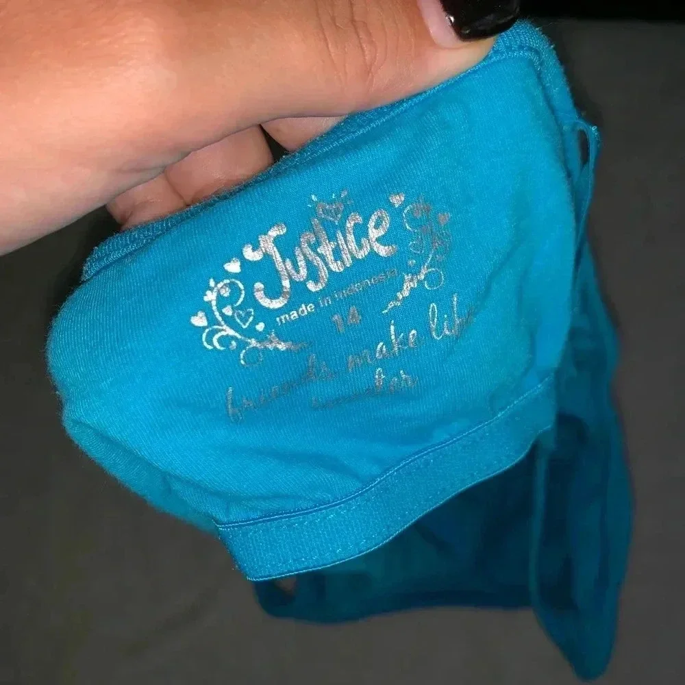 🧾 Teal Justice Cami ☑️